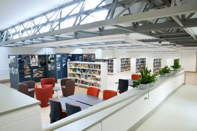 interior of Ballyfermot Library
