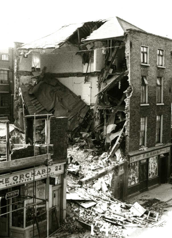 Collapsed tenement 1963