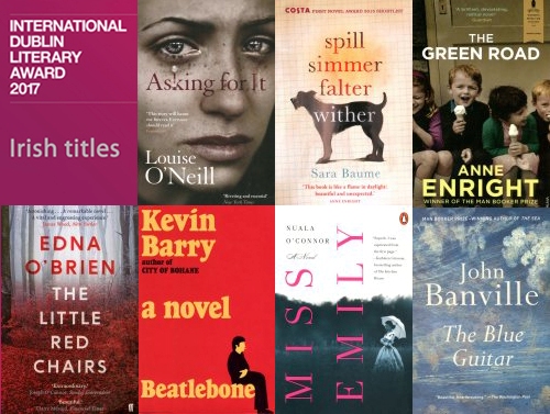 Irish titles longlistes for the International Dublin Literary Award 2017