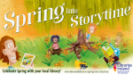 Spring into Storytime logo