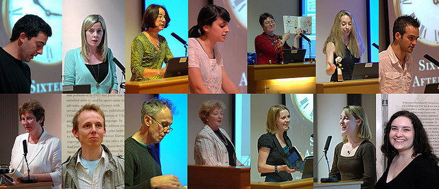 Readers and musicians from Culture Night 2009