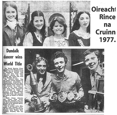 Irish dancing at the Mansion House