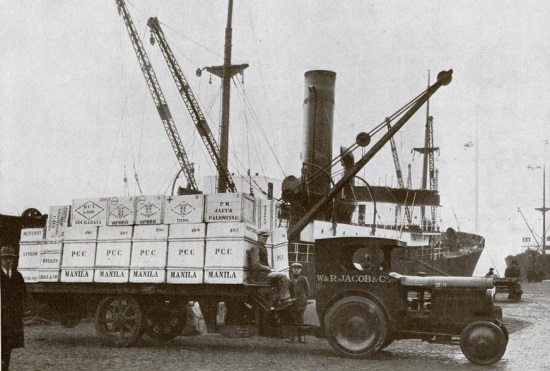 Jacob's biscuits at Dublin Port