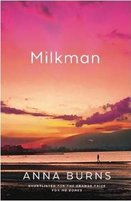 Photo of cover of Milkman by Anna Burns