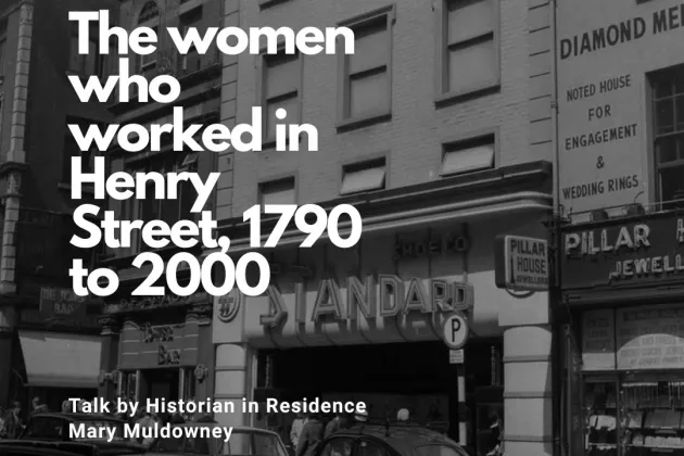 The women who worked in Henry Street with Mary Muldowney