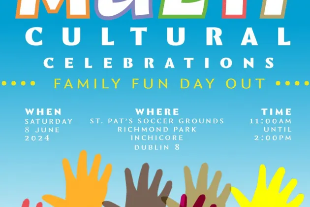 Multicultural Celebration Family Fun Day Poster