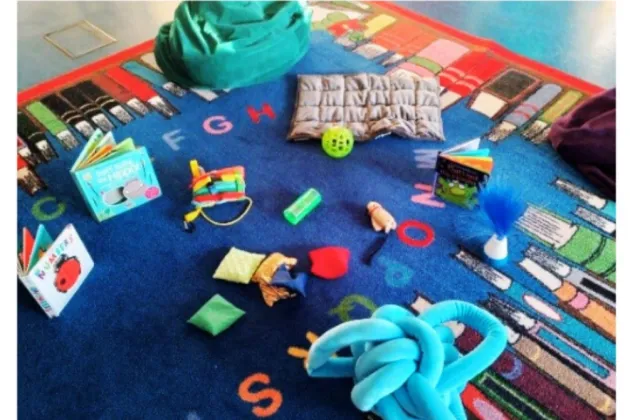 Sensory hour at Cabra Library