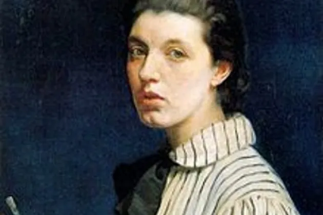 Sarah Cecilia Harrison self portrait