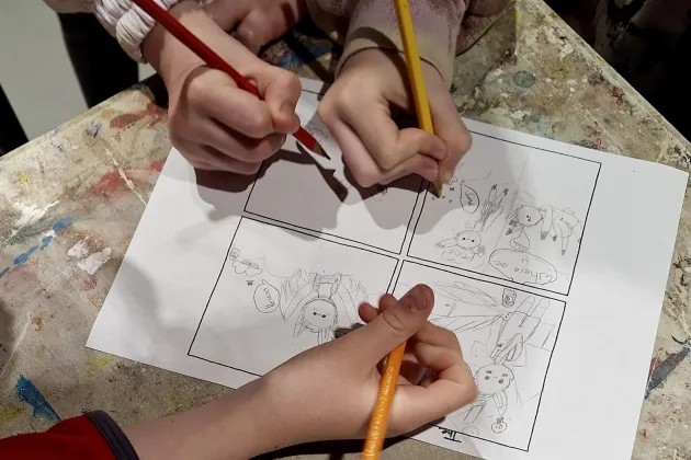 Creative Hubs: Comic Quest (Session 1 - Ages 5 to 7)