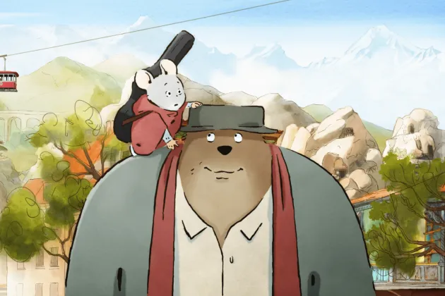 Image still from Ernest and Célestine : A Journey in Charabia
