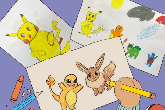 Images of Pokemon drawings