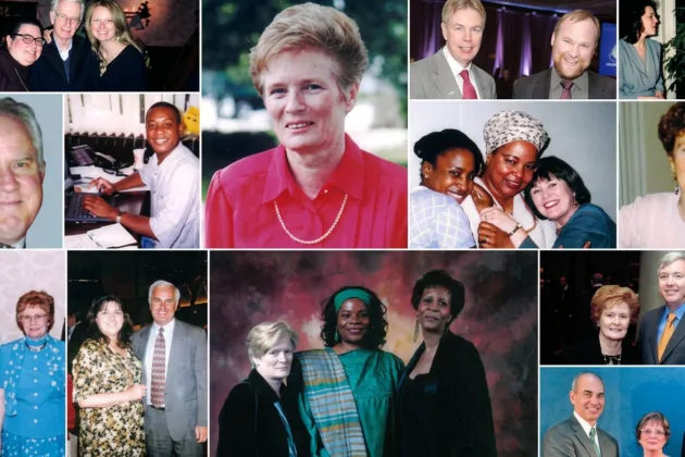 Image detail from cover of book Stronger Together: The Life and Work of Sister Lena Deevy