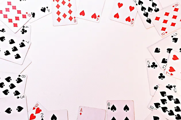 Image of a frame of playing cards