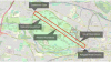 Map of Chesterfield Avenue Project Scheme Extents