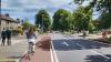 An artist's impression of the Walking and Cycling Upgrades on Brookwood Avenue.
