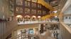 Atrium view of new city library