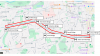 Portobello to Blackhorse Bridge Scheme extents map