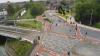Artist’s impression of scheme looking towards Dolphin Road 