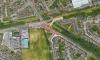 Artists Impression of the Proposed Scheme - Aerial View Looking North