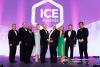 members of the Barrow Street Public Realm Scheme team collect their ICE award.