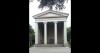 white four pillared historic structure