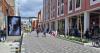 granite footpaths run along the pedestrianised section of liffey street