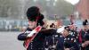 Close up of band memebr orchastrating the bands tempo