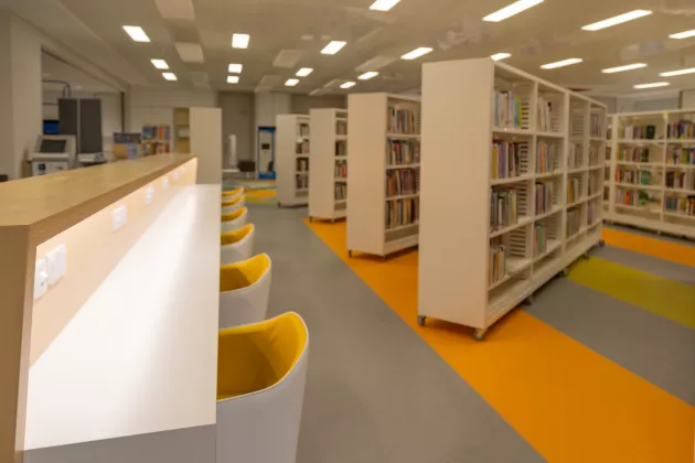 Coolock library interior