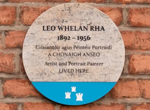 Leo Whelan Plaque