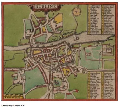 2.1.4 Speeds Map of Dublin 1610