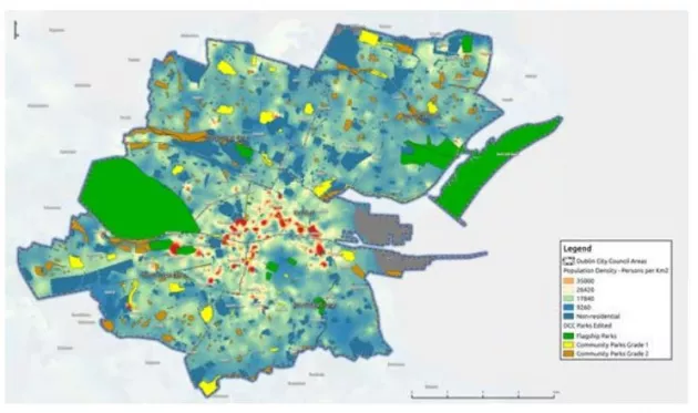 Dublin Population Density