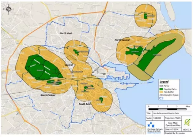 Access to existing Flagship parks