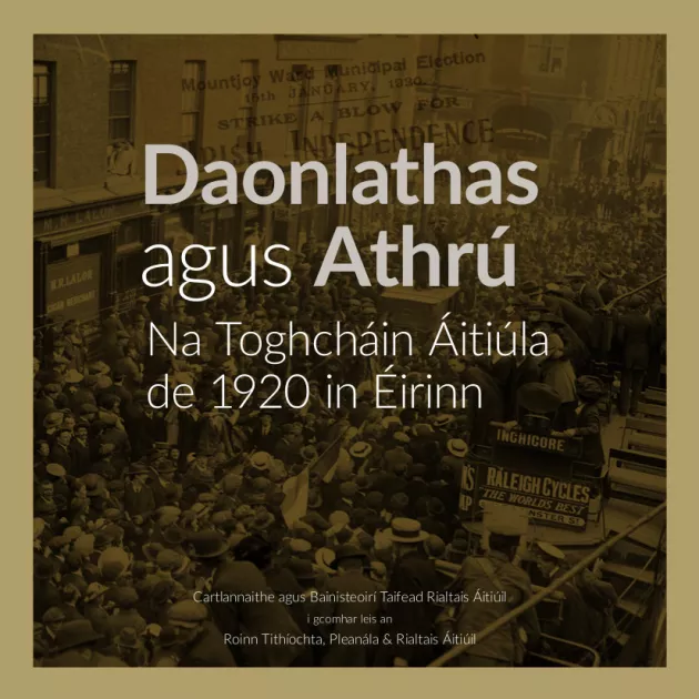Daonlathas agus Athru. Booklet cover.