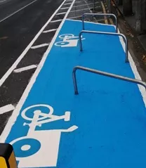 Cargo bike parking Stephens Green cropped