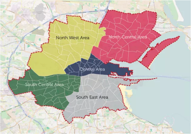 Area Bondary Map