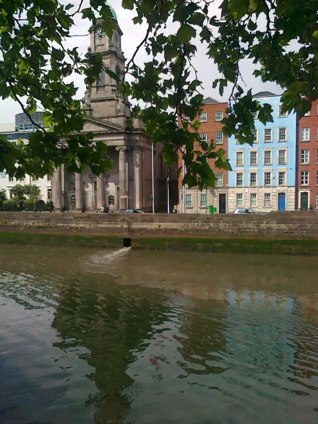 Pollution impacts from traditional piped drainage on River Liffey