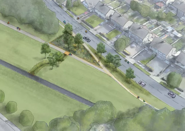 Springdale Road Proposed Illustrated View