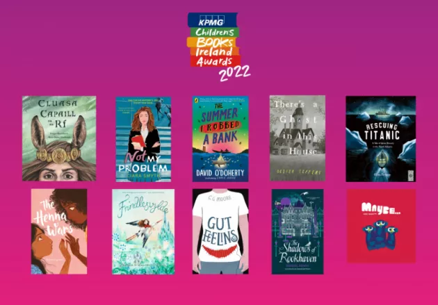 Shortlist for the KPMG Children’s Books Ireland Awards 2022