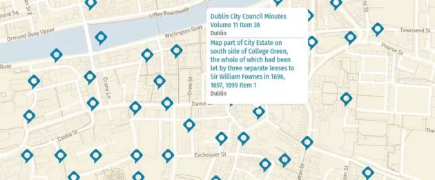 Wide Street Commission location mapped