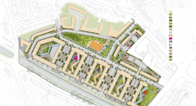 Masterplan image of Dolphin Estate Landscape Plan