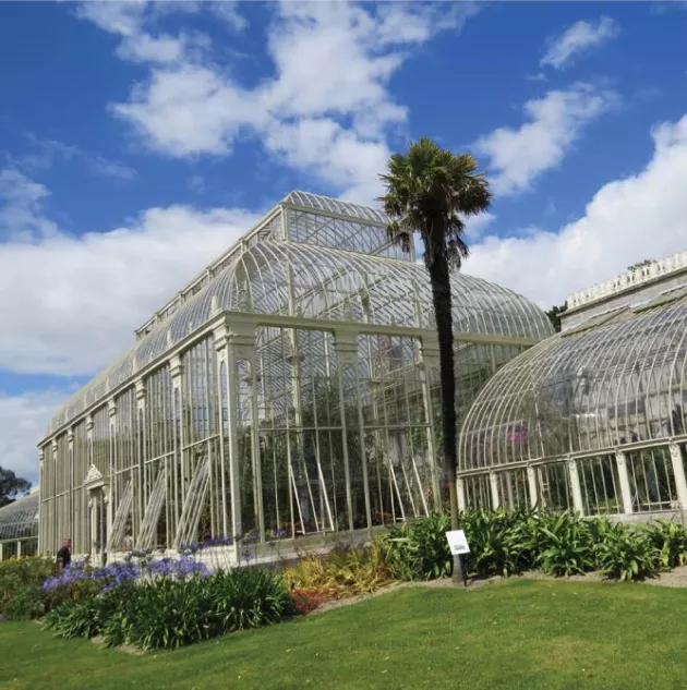 Image showing a glasshouse of The National Botanic Gardens