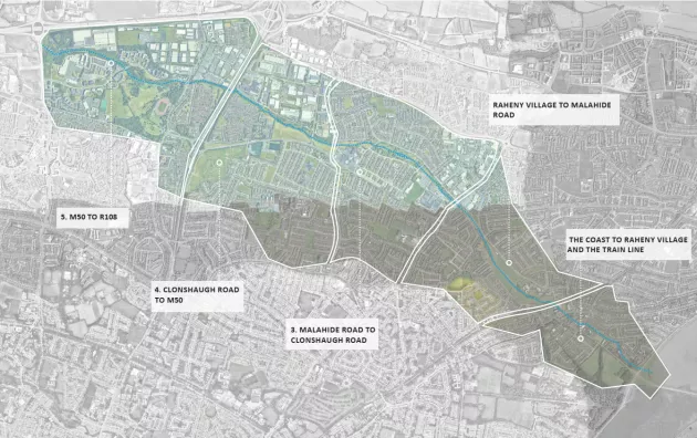 10 Santry River Restoration and Greenway Project -Map