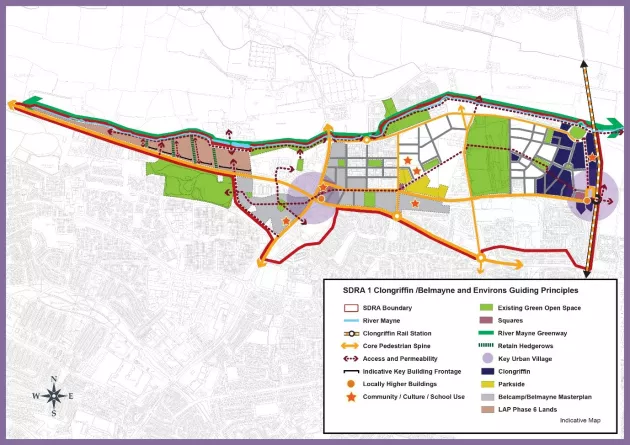 Figure 13-4: SDRA 1 Clongriffin/Belmayne and Environs