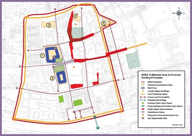 Figure 13-16: SDRA 13 Markets Area and Environs