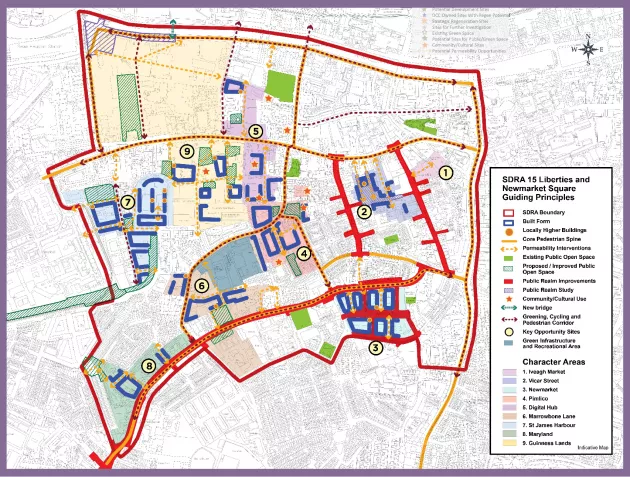 Figure 13-18: SDRA 15 Liberties and Newmarket Square