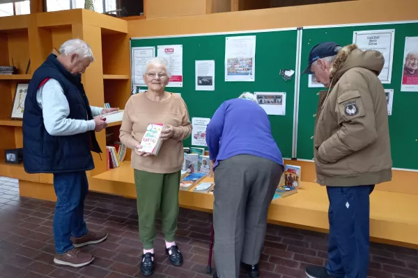 Library in the Community East Wall