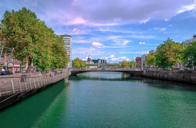 Image showing the River Liffey