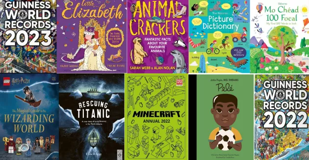 Top borrowed children non-fiction January to June 2023