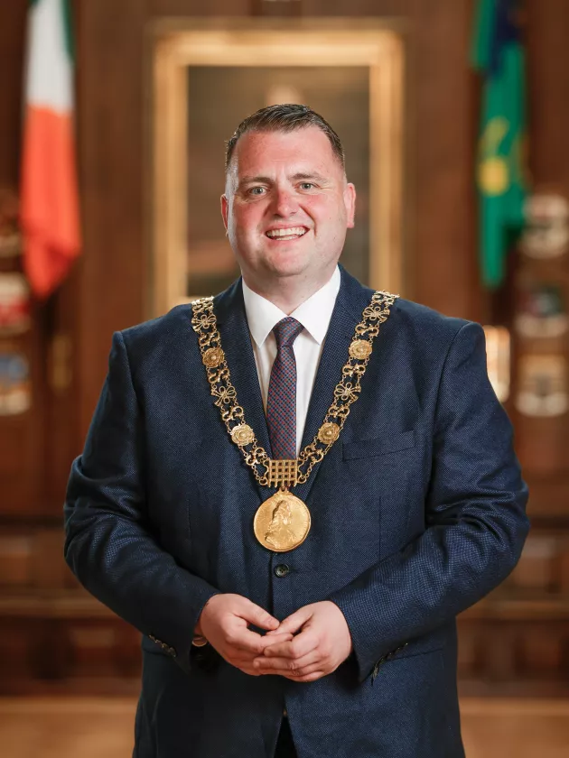 Daithí de Róiste Lord Mayor of Dublin 2023 - 2024