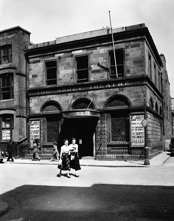Abbey Theatre in 1949, Fáilte Ireland Tourism Photographic Collection